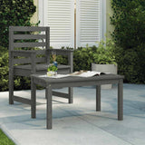 vidaXL Tuintafel 82,5x50,5x45 cm massief grenenhout