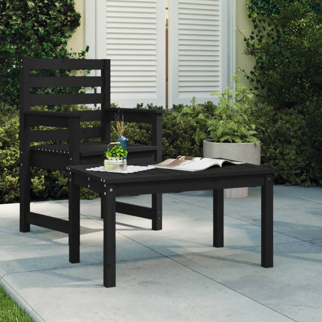 vidaXL Tuintafel 82,5x50,5x45 cm massief grenenhout