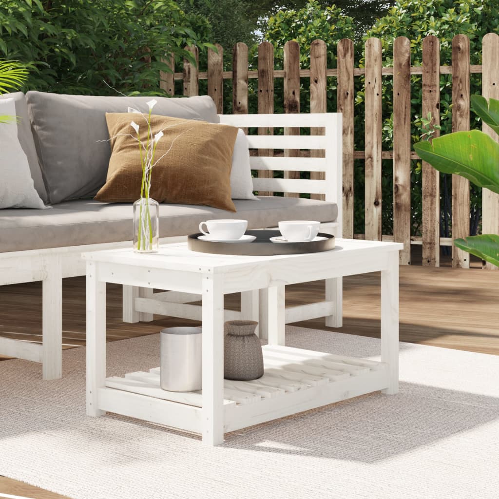 vidaXL Tuintafel 82,5x50,5x45 cm massief grenenhout