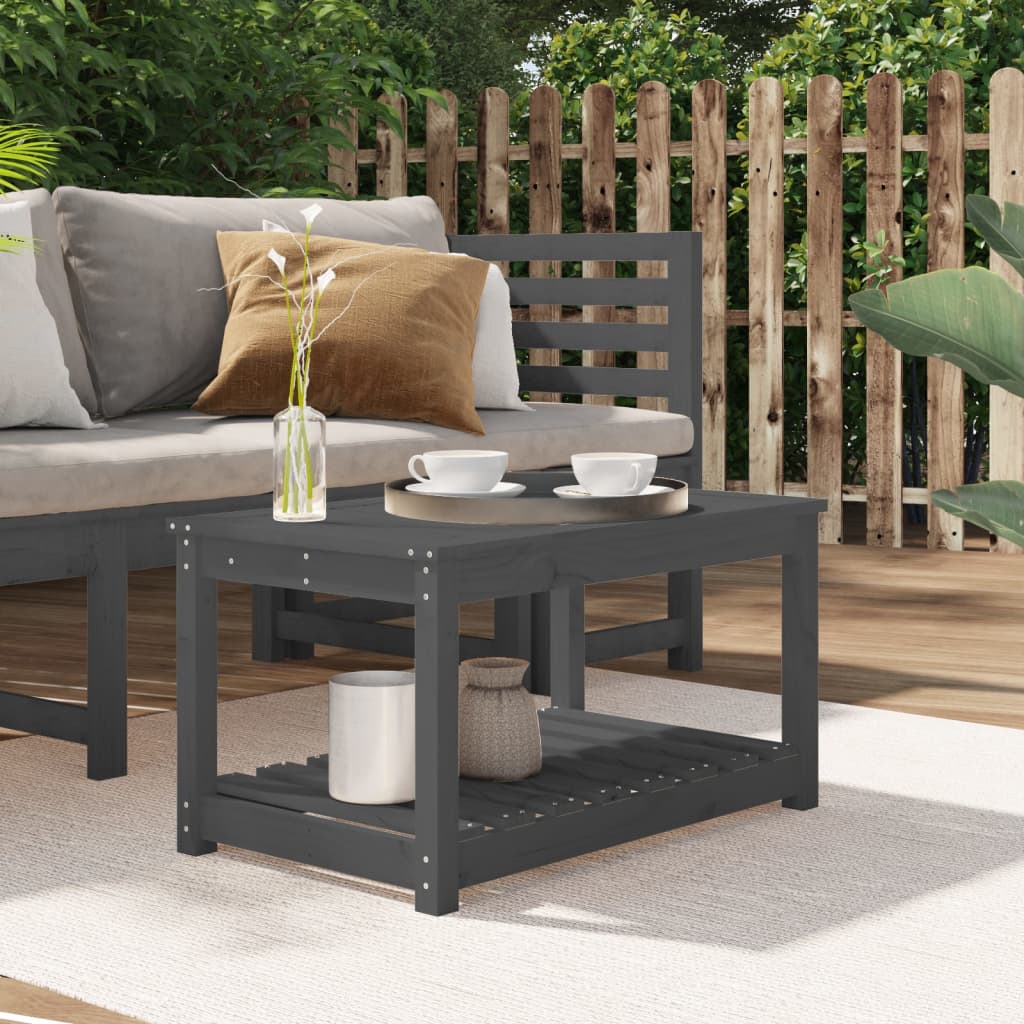 vidaXL Tuintafel 82,5x50,5x45 cm massief grenenhout