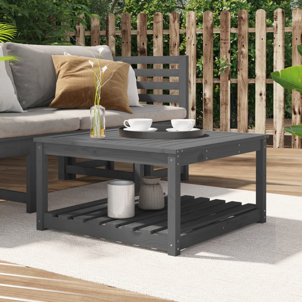 vidaXL Tuintafel 82,5x50,5x45 cm massief grenenhout