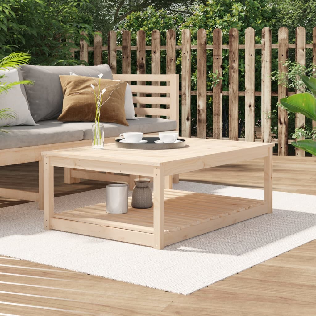 vidaXL Tuintafel 82,5x50,5x45 cm massief grenenhout