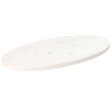 vidaXL Tafelblad ovaal 60x30x2,5 cm massief grenenhout