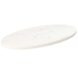 vidaXL Tafelblad ovaal 60x30x2,5 cm massief grenenhout