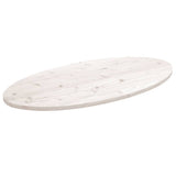 vidaXL Tafelblad ovaal 60x30x2,5 cm massief grenenhout