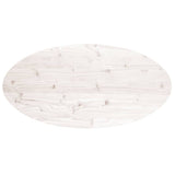 vidaXL Tafelblad ovaal 60x30x2,5 cm massief grenenhout