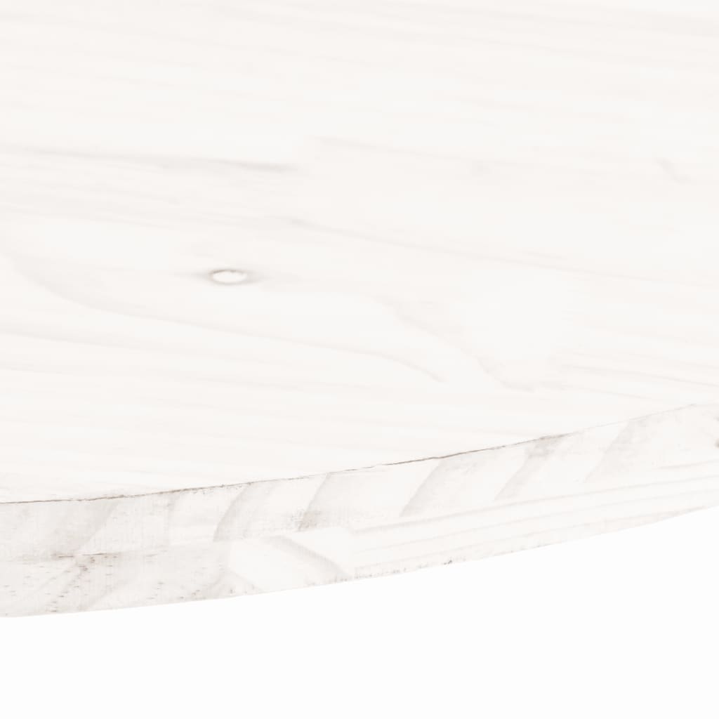 vidaXL Tafelblad ovaal 60x30x2,5 cm massief grenenhout
