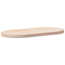 vidaXL Tafelblad 60x30x2,5 cm massief grenenhout ovaal
