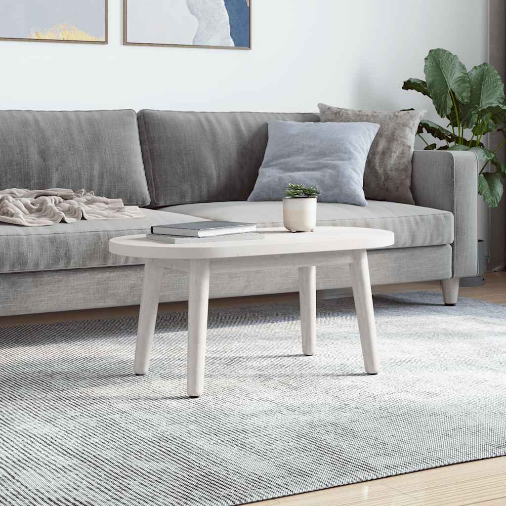 vidaXL Tafelblad 60x30x2,5 cm massief grenenhout ovaal