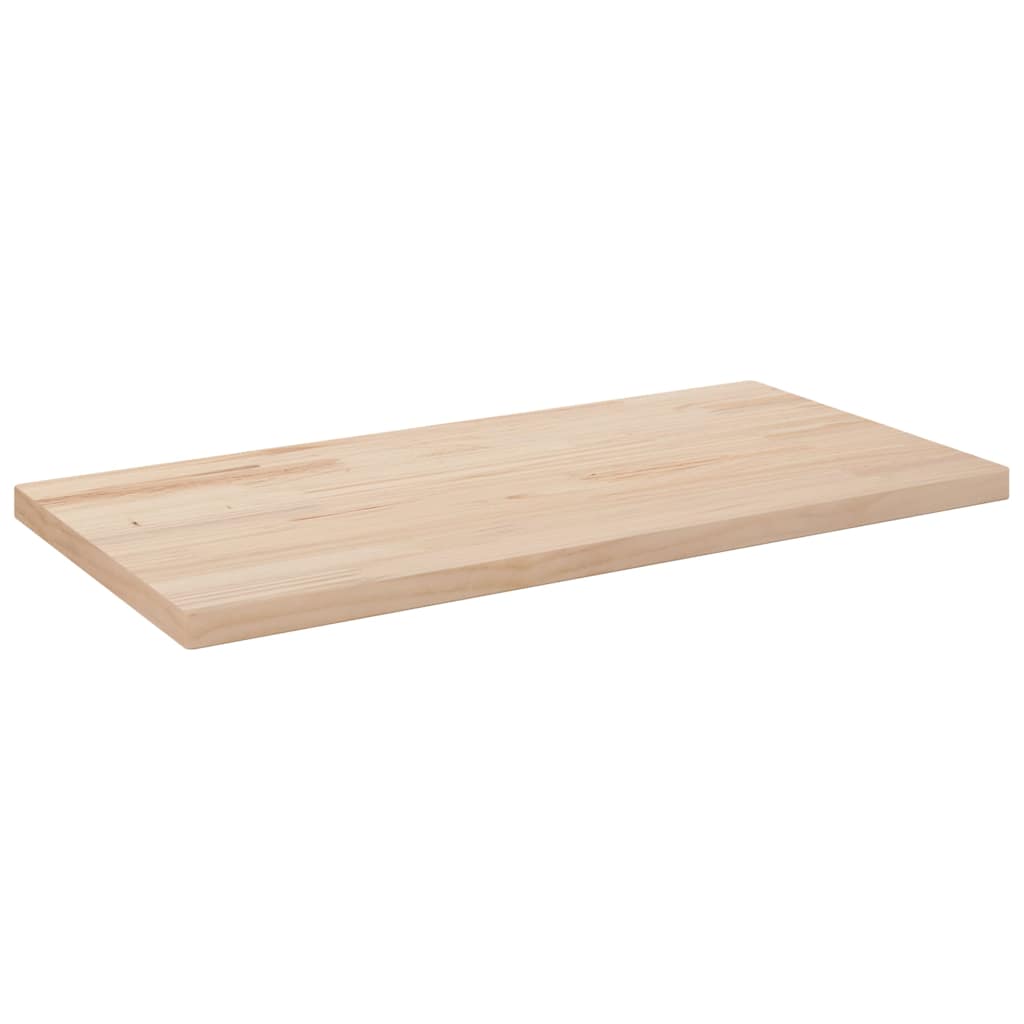 vidaXL Tafelblad vierkant 40x40x2,5 cm massief grenenhout wit