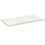 vidaXL Tafelblad vierkant 40x40x2,5 cm massief grenenhout wit