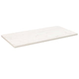 vidaXL Tafelblad vierkant 40x40x2,5 cm massief grenenhout wit