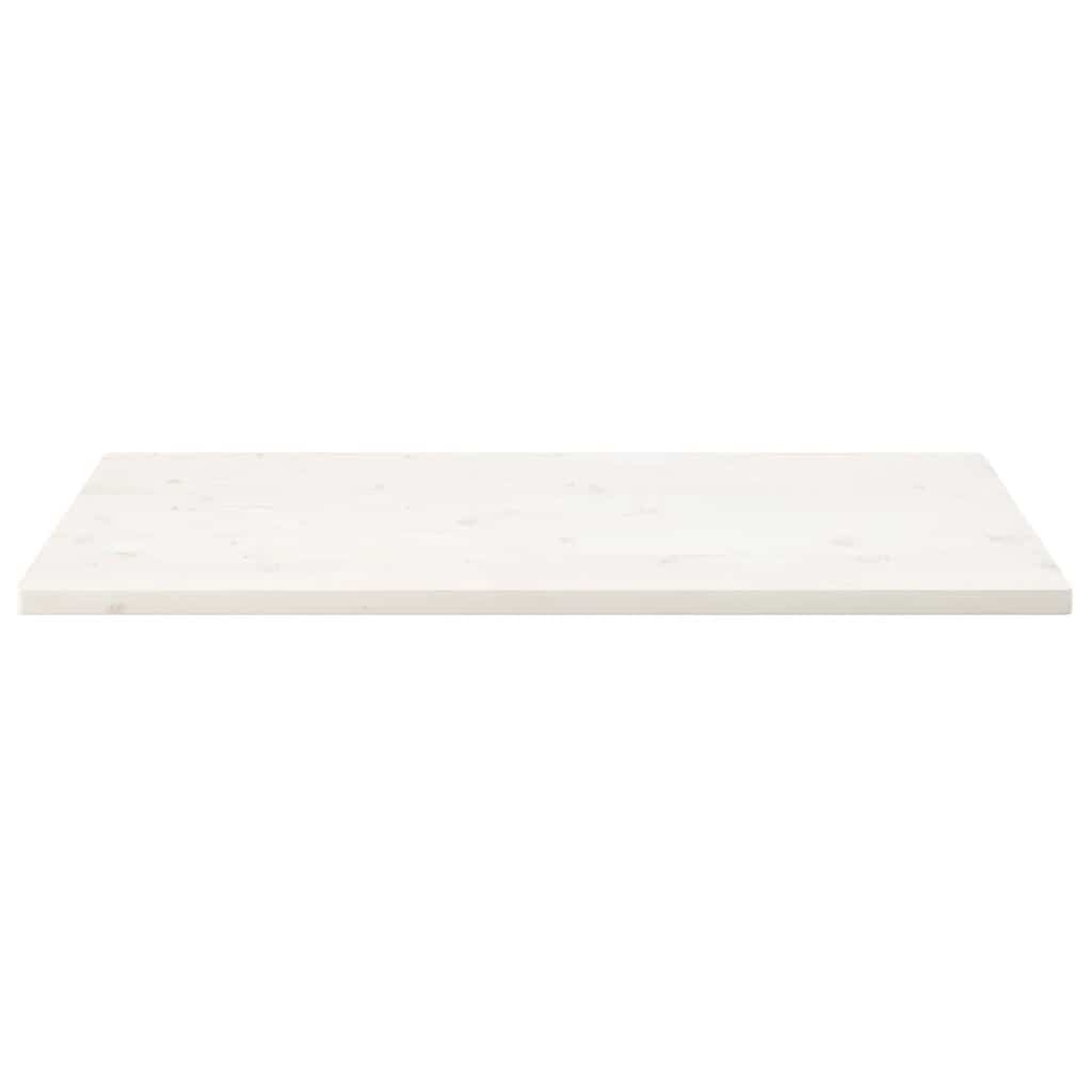 vidaXL Tafelblad vierkant 40x40x2,5 cm massief grenenhout wit