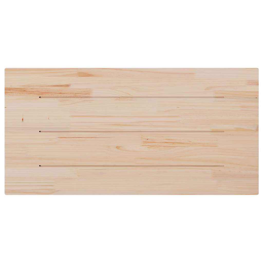 vidaXL Tafelblad vierkant 40x40x2,5 cm massief grenenhout wit