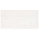 vidaXL Tafelblad vierkant 40x40x2,5 cm massief grenenhout wit