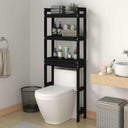 vidaXL Toiletrek 63x26x171 cm massief grenenhout