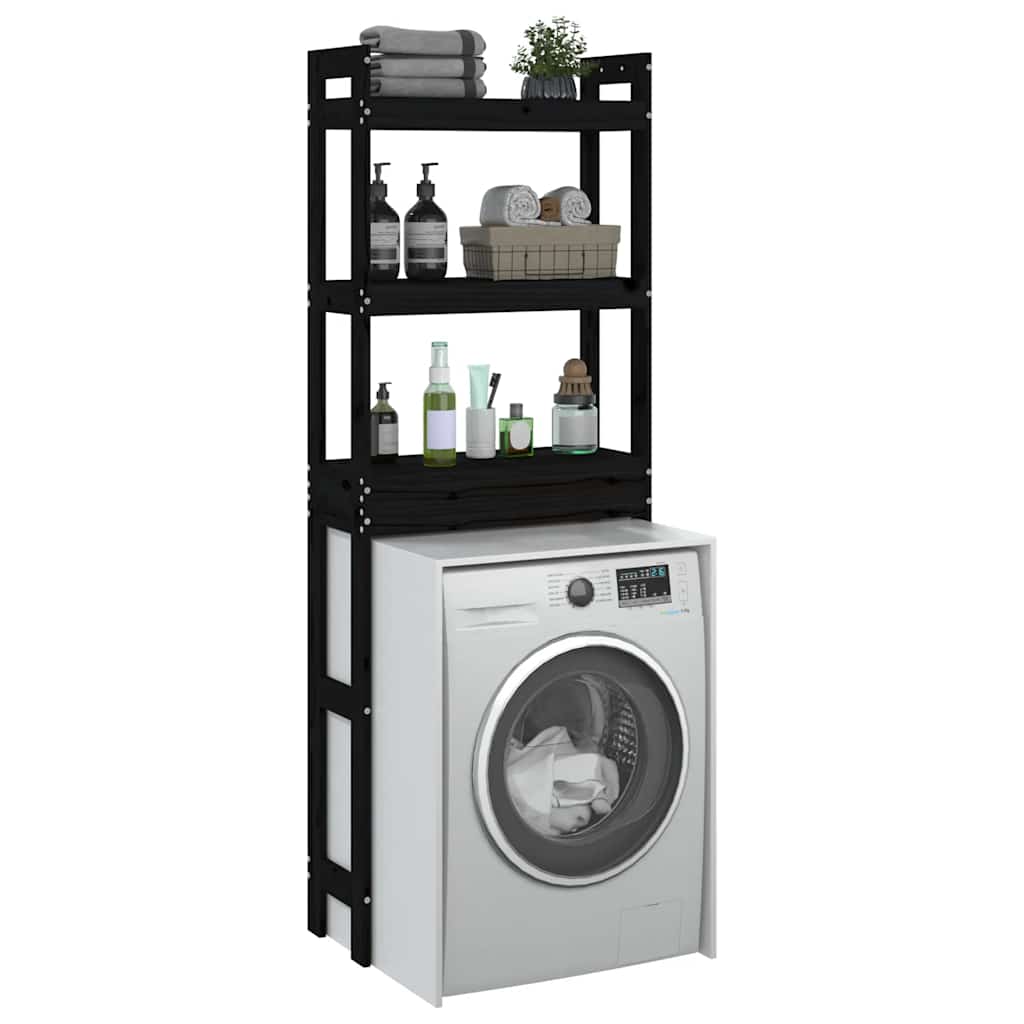 vidaXL Toiletrek 63x26x171 cm massief grenenhout