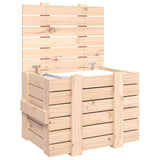 vidaXL Opbergbox 58x40,5x42 cm massief grenenhout