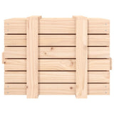 vidaXL Opbergbox 58x40,5x42 cm massief grenenhout