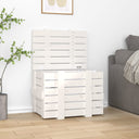 vidaXL Opbergbox 58x40,5x42 cm massief grenenhout