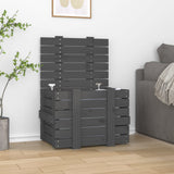 vidaXL Opbergbox 58x40,5x42 cm massief grenenhout