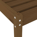 vidaXL Ligstoel 199,5x60x74 cm massief grenenhout
