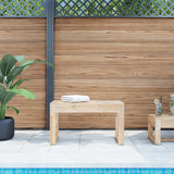 vidaXL Garden Bench 80x38x45 cm Solid Pine Wood