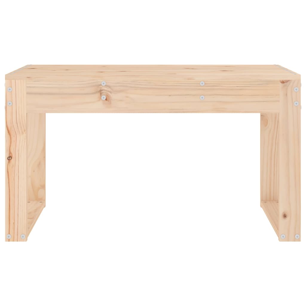 vidaXL Garden Bench 80x38x45 cm Solid Pine Wood