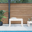 vidaXL Garden Bench 80x38x45 cm Solid Pine Wood