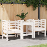 vidaXL Tuinstoelen 2 st 61,5x53x71 cm massief grenenhout