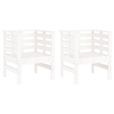 vidaXL Tuinstoelen 2 st 61,5x53x71 cm massief grenenhout