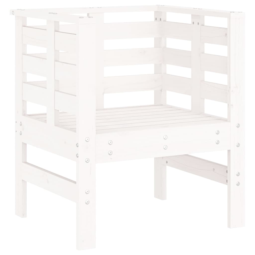 vidaXL Tuinstoelen 2 st 61,5x53x71 cm massief grenenhout