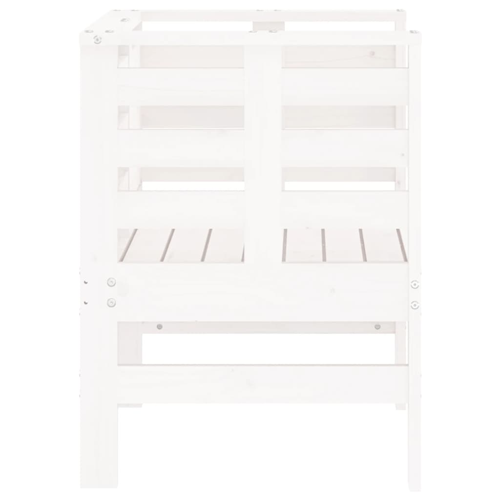 vidaXL Tuinstoelen 2 st 61,5x53x71 cm massief grenenhout
