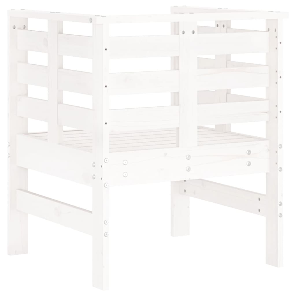 vidaXL Tuinstoelen 2 st 61,5x53x71 cm massief grenenhout