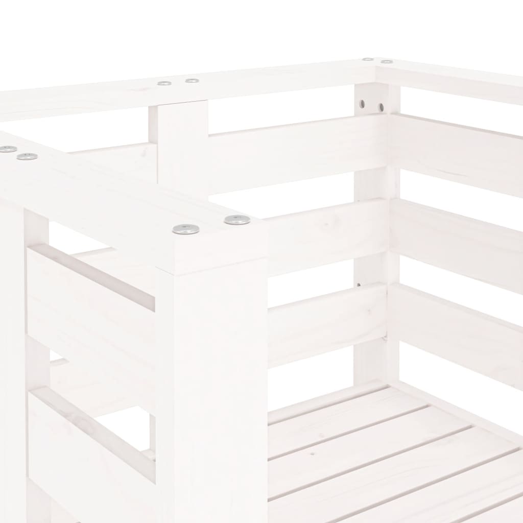 vidaXL Tuinstoelen 2 st 61,5x53x71 cm massief grenenhout
