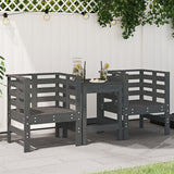 vidaXL Tuinstoelen 2 st 61,5x53x71 cm massief grenenhout