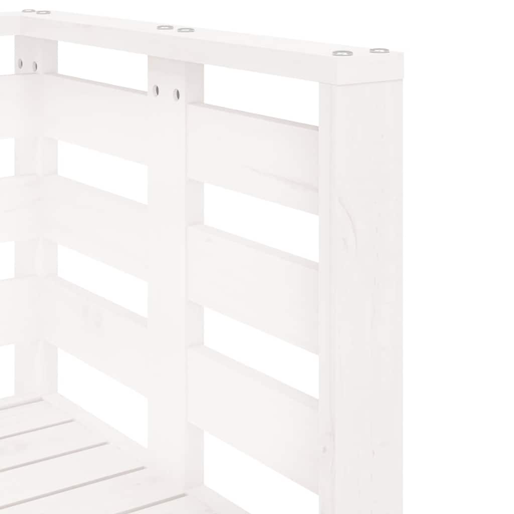 vidaXL 3-delige Loungeset massief grenenhout