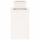 vidaXL Bankje met plantenbakken 184,5x39,5x56,5 cm grenenhout