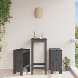vidaXL tuinkrukken 2 st 40x36x45 cm massief grenenhout wit