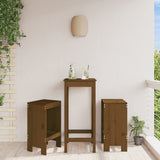vidaXL tuinkrukken 2 st 40x36x45 cm massief grenenhout wit