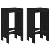 vidaXL tuinkrukken 2 st 40x36x45 cm massief grenenhout wit