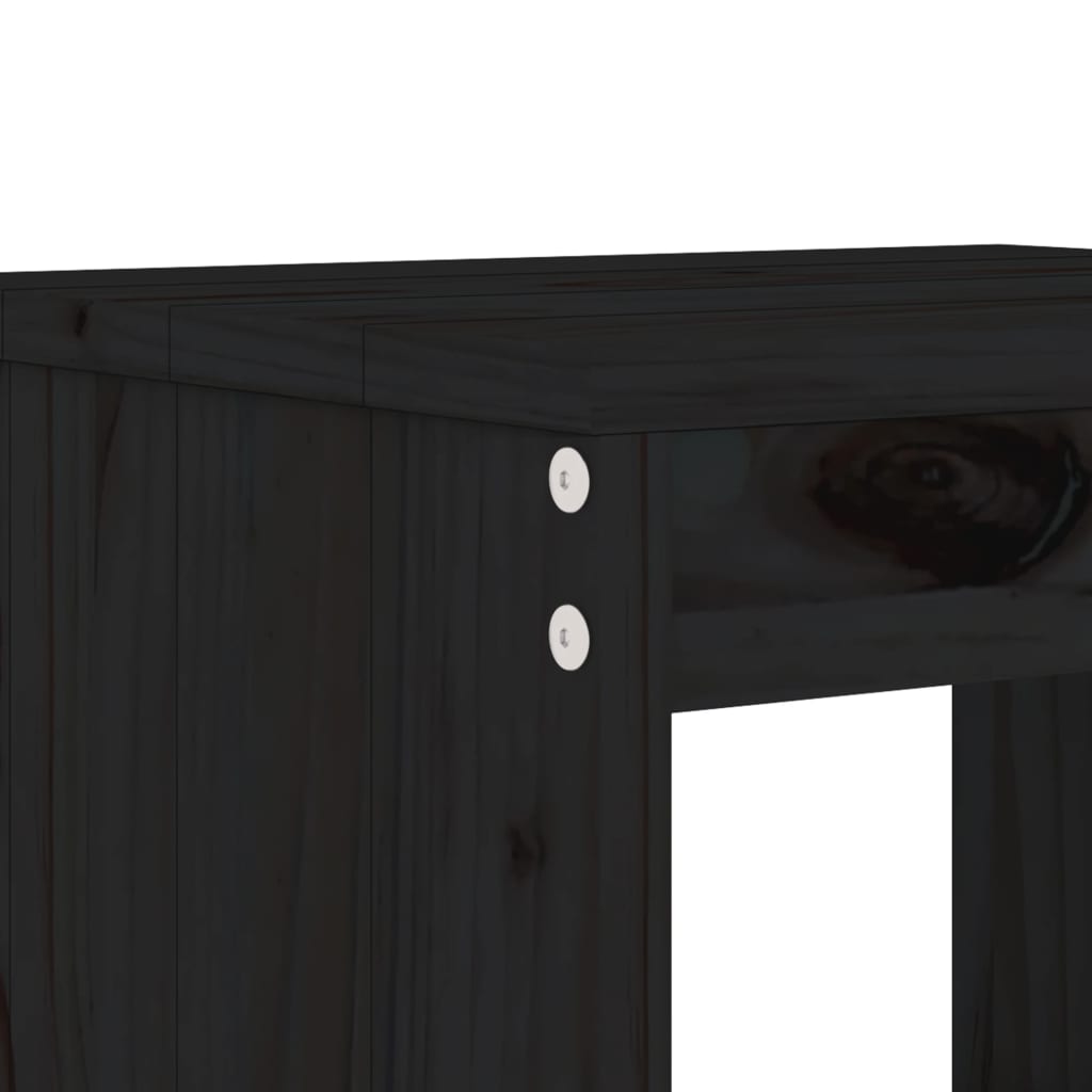 vidaXL tuinkrukken 2 st 40x36x45 cm massief grenenhout wit