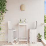vidaXL Barkrukken 2 st 40x42x120 cm massief grenenhout