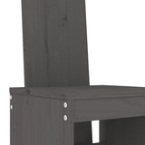 vidaXL Barkrukken 2 st 40x42x120 cm massief grenenhout