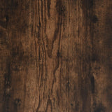 vidaXL Bijzettafel 40x42x50 cm bewerkt hout zwart