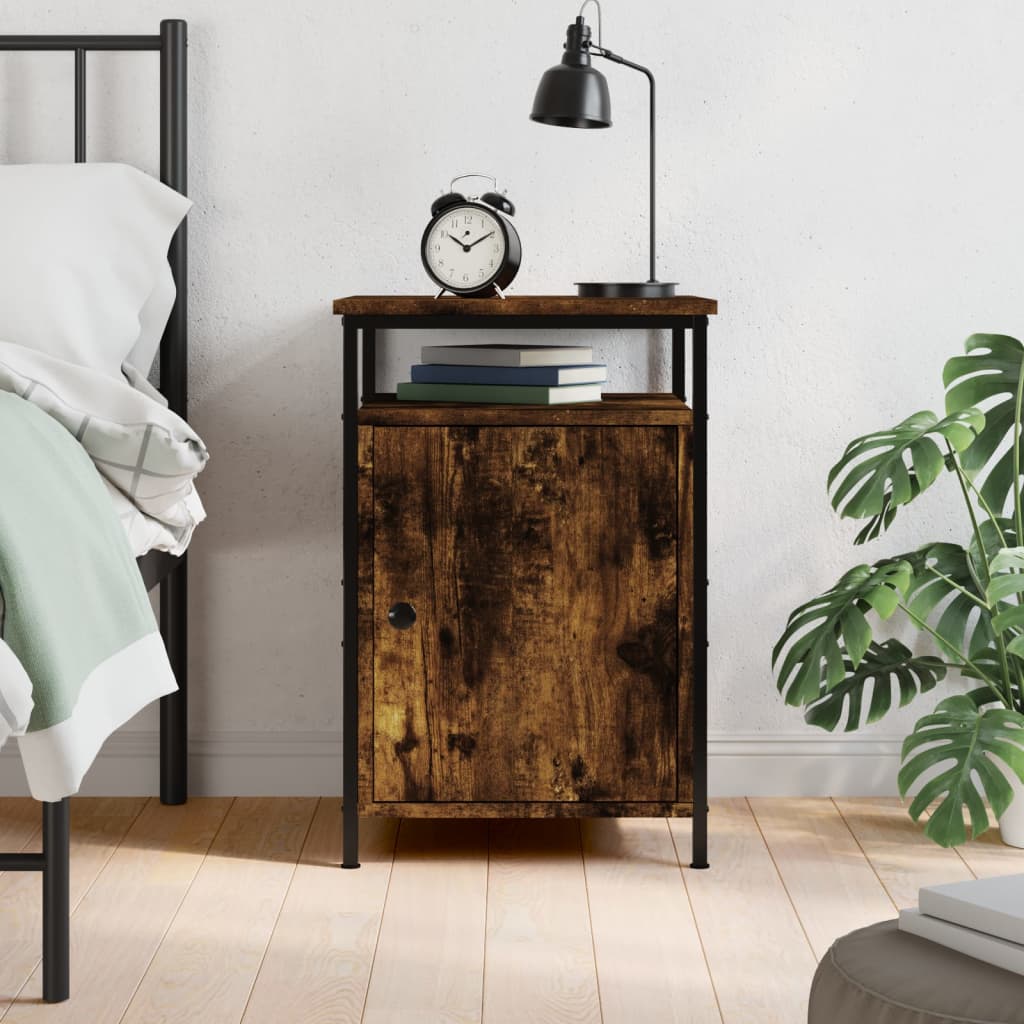 vidaXL Nightstand 40x42x60 cm engineered wood black
