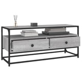 vidaXL Tv-meubel 100x35x45 cm bewerkt hout zwart
