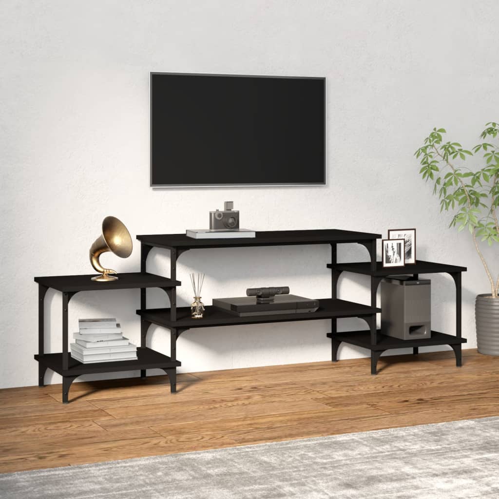 vidaXL Tv-meubel 117x35x52 cm bewerkt hout sonoma eikenkleurig