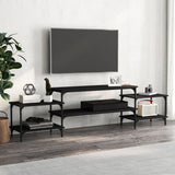 vidaXL Tv-meubel 117x35x52 cm bewerkt hout sonoma eikenkleurig