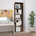 vidaXL Boekenkast/kamerscherm 45x24x159 cm bewerkt hout wit